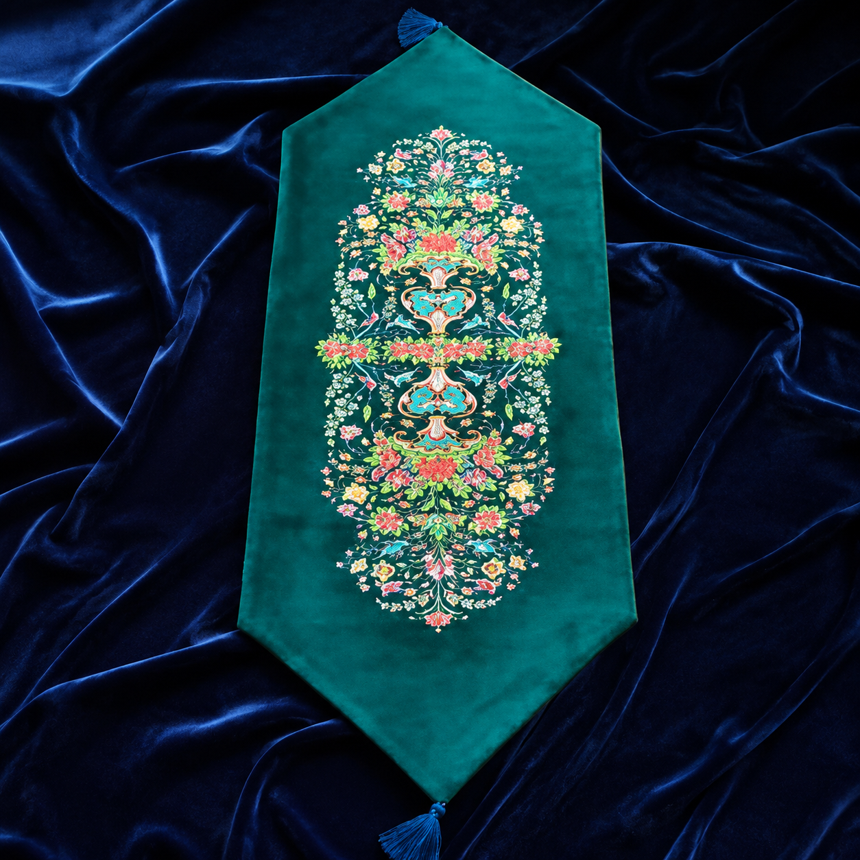 رانر مخملی رستا سبز